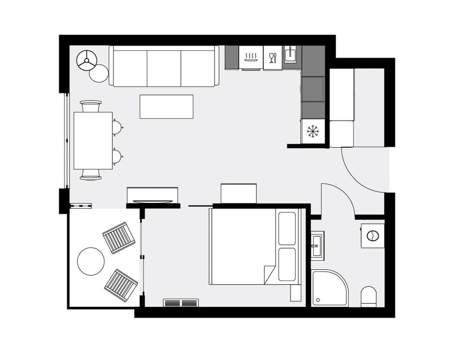 URBAN APARTMENTS Premium - Opolska 10 No 80 - Balcony - Rooftop Garden - Free Garage Apartment in Poland