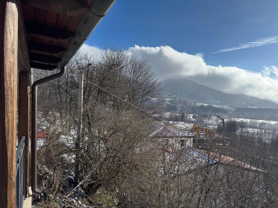 Day, Natural landscape, Winter, Mountain view