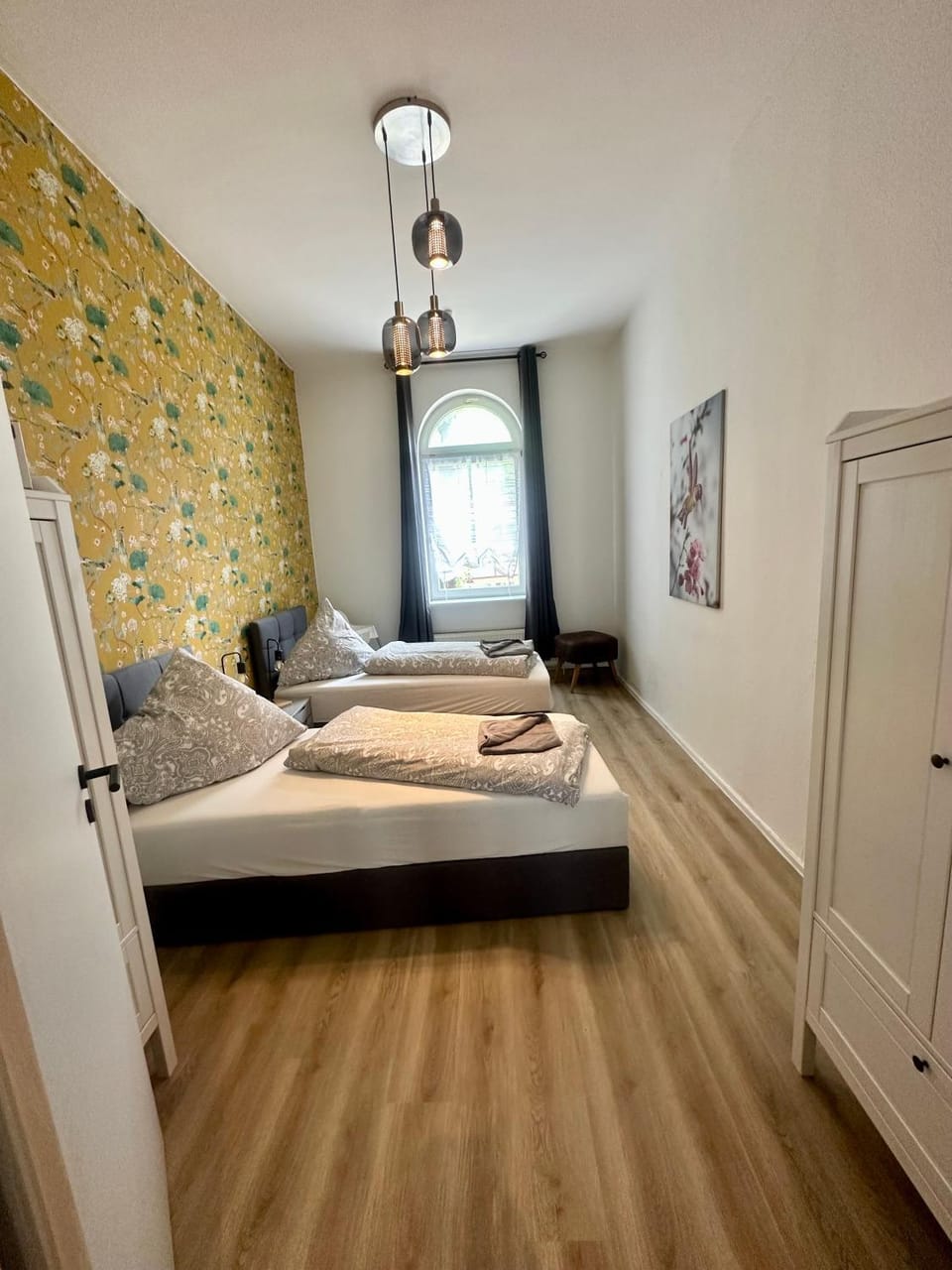 Bed, Bedroom, wardrobe