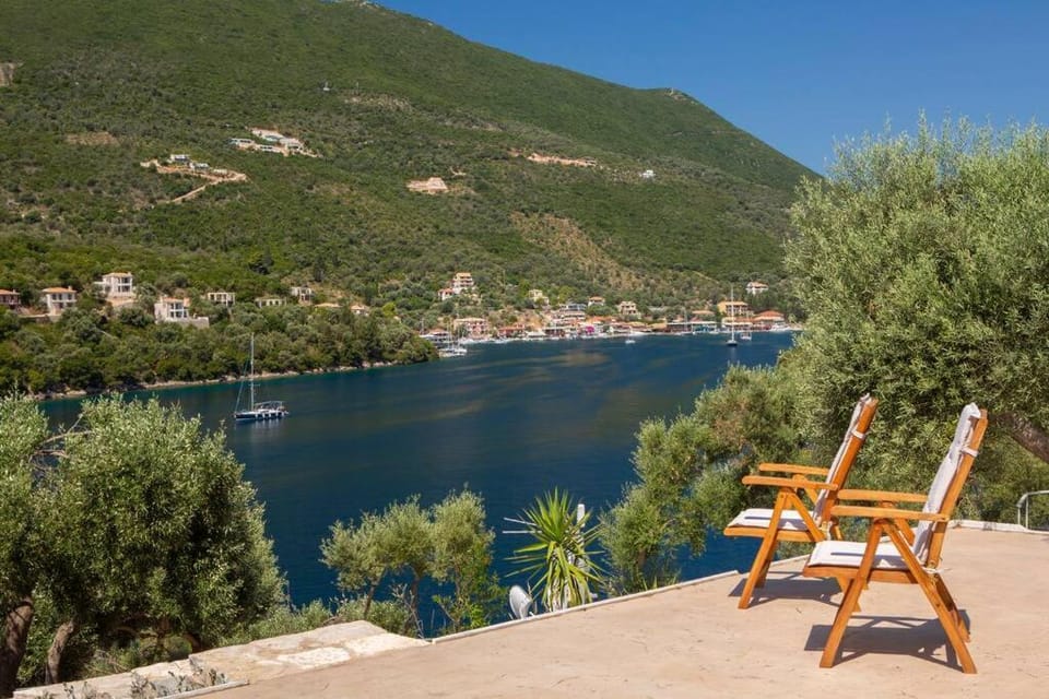 Villa Aeraki -private sea access in Sivota Bay Villa in Peloponnese, Western Greece and the Ionian
