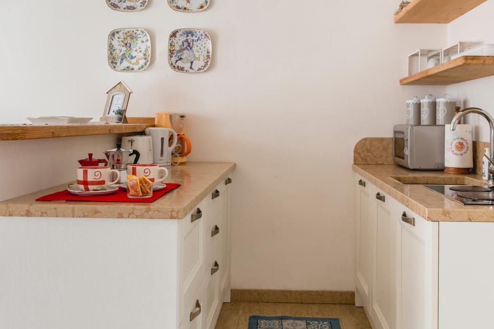 Coffee/tea facilities, Kitchen or kitchenette, minibar, stove, toaster