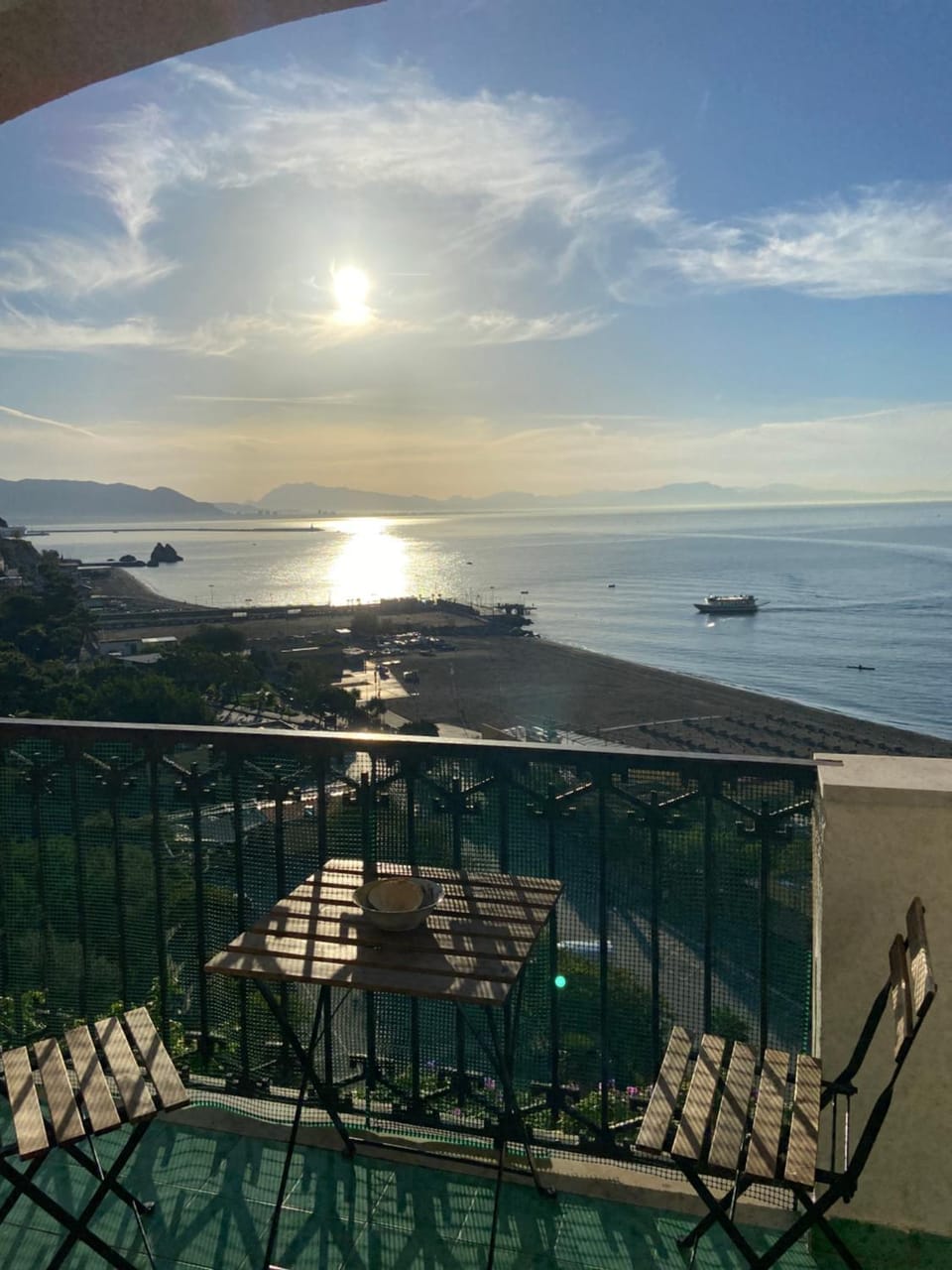 View (from property/room), Balcony/Terrace, Beach, Sea view