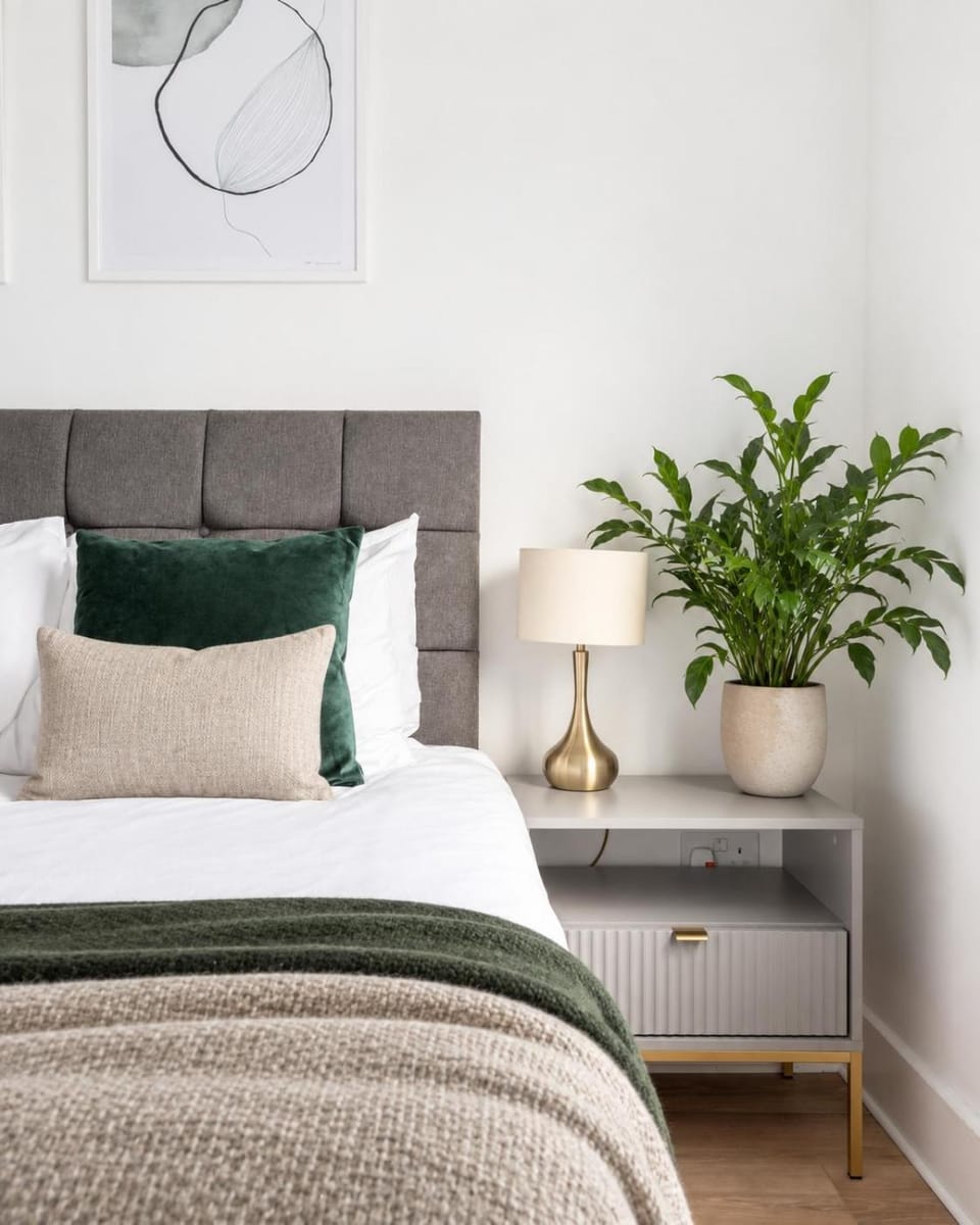 Bed, Bedroom