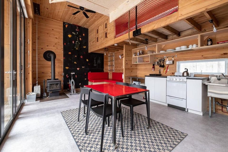Cabin Zoobox des cervidés Cabin in Quebec