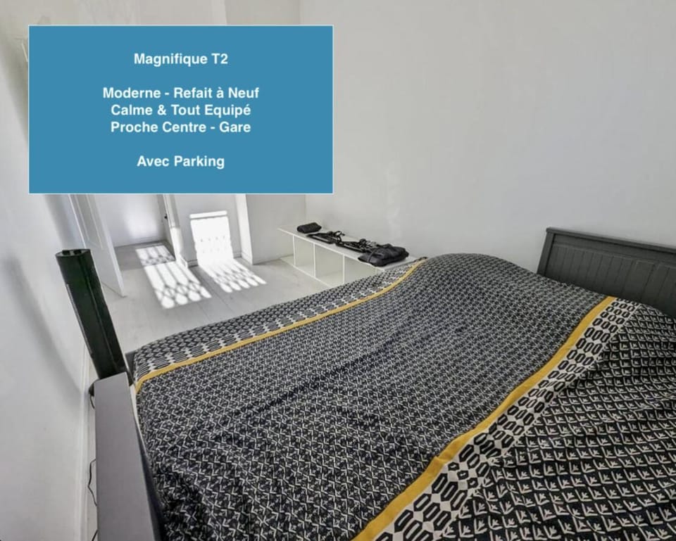 Magnifique T2 refait à neuf - Calme & Tout Equipé avec Parking Apartment in Grenoble