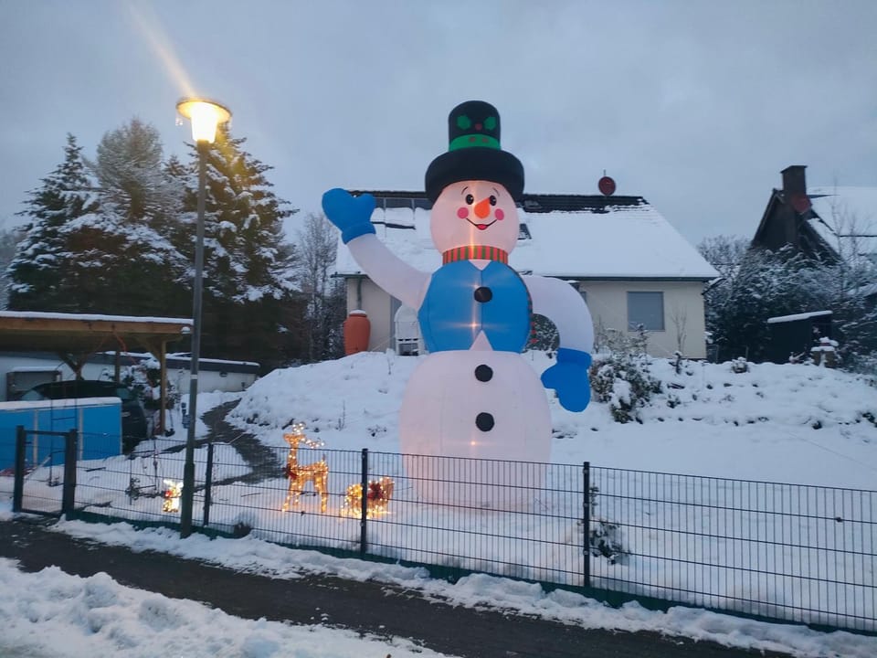 Property building, Winter