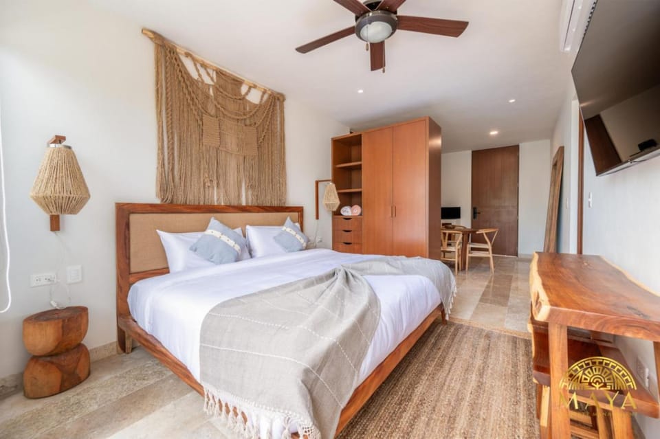 NHOA 311B Lux 1BR Condo Pool View in Aldea Zama House in Tulum
