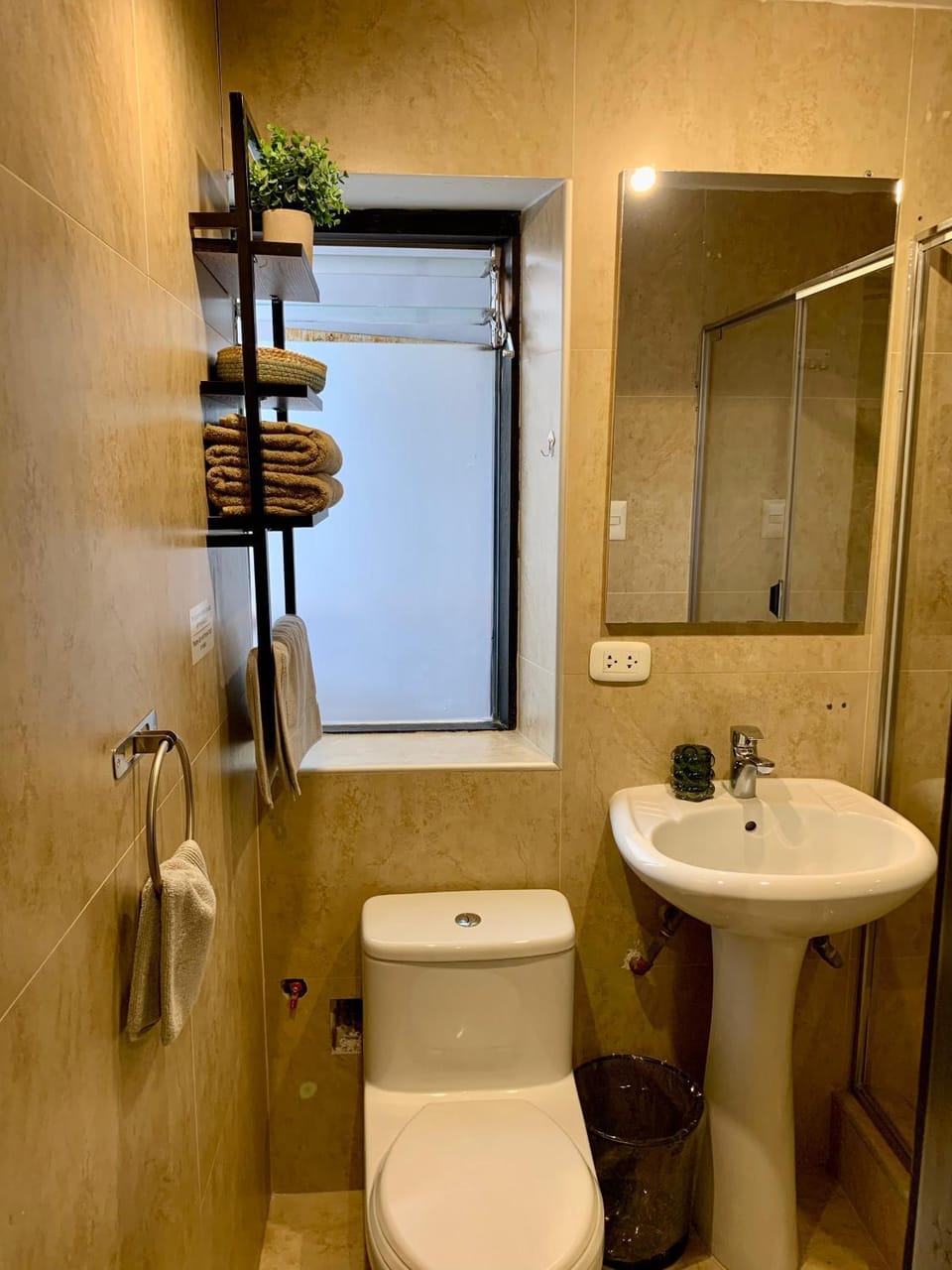 Shower, Toilet, Bathroom, towels