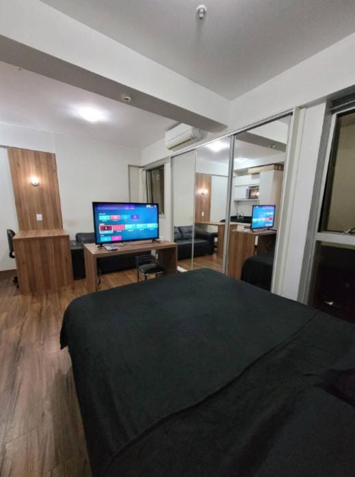 Communal lounge/ TV room, Bed, Photo of the whole room, Bedroom