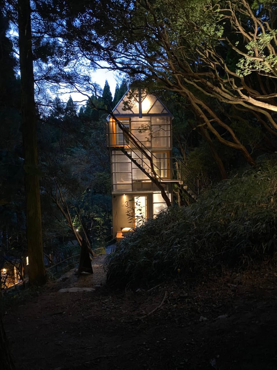 Property building, Night