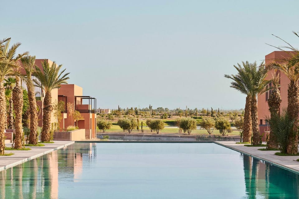 Natural landscape, Garden, Swimming pool