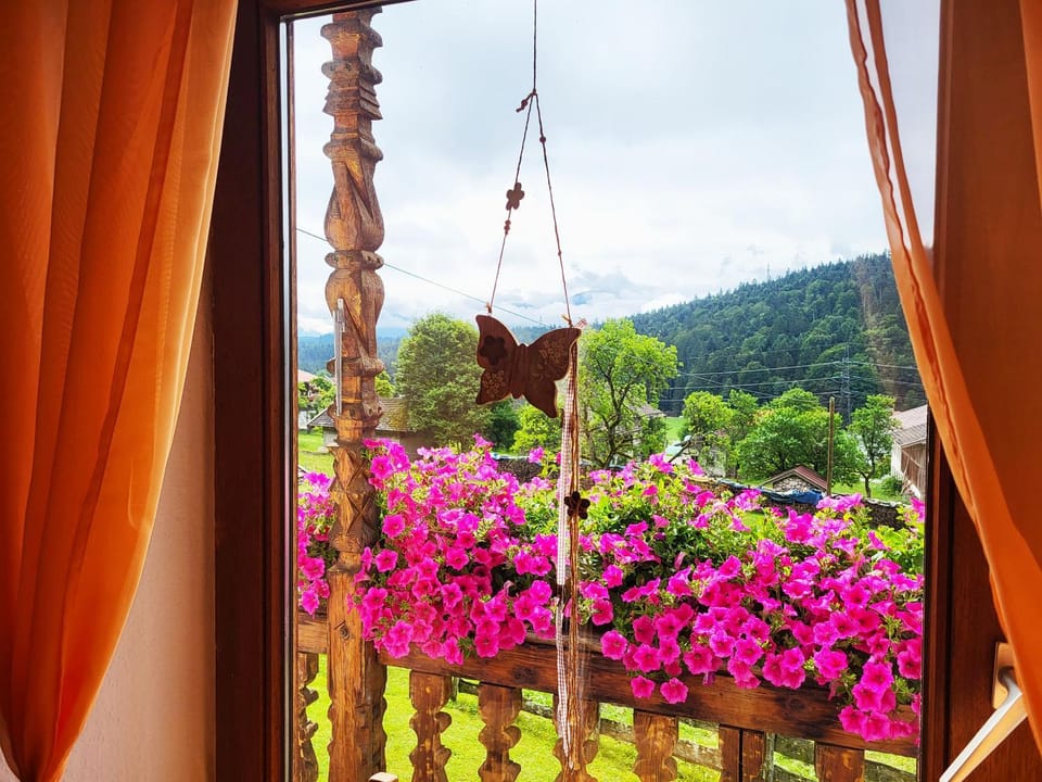 Day, Natural landscape, Garden, View (from property/room), Balcony/Terrace, Garden view, Mountain view