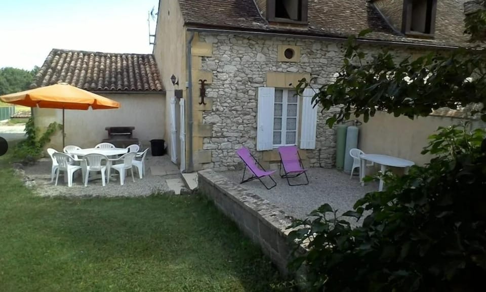 Patio, Garden, Garden view, sunbed
