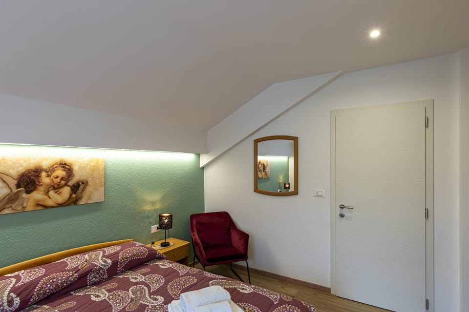 Property building, Living room, Bedroom