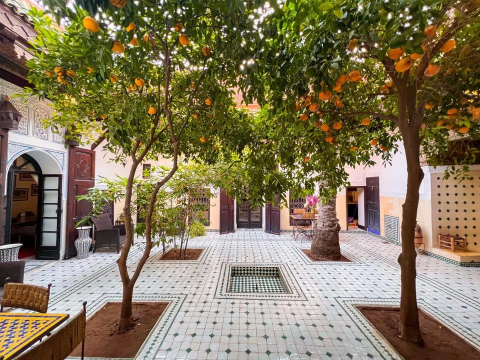 Patio, Garden, Inner courtyard view