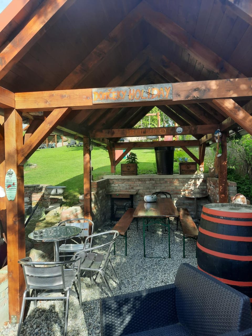 Seating area, Garden view