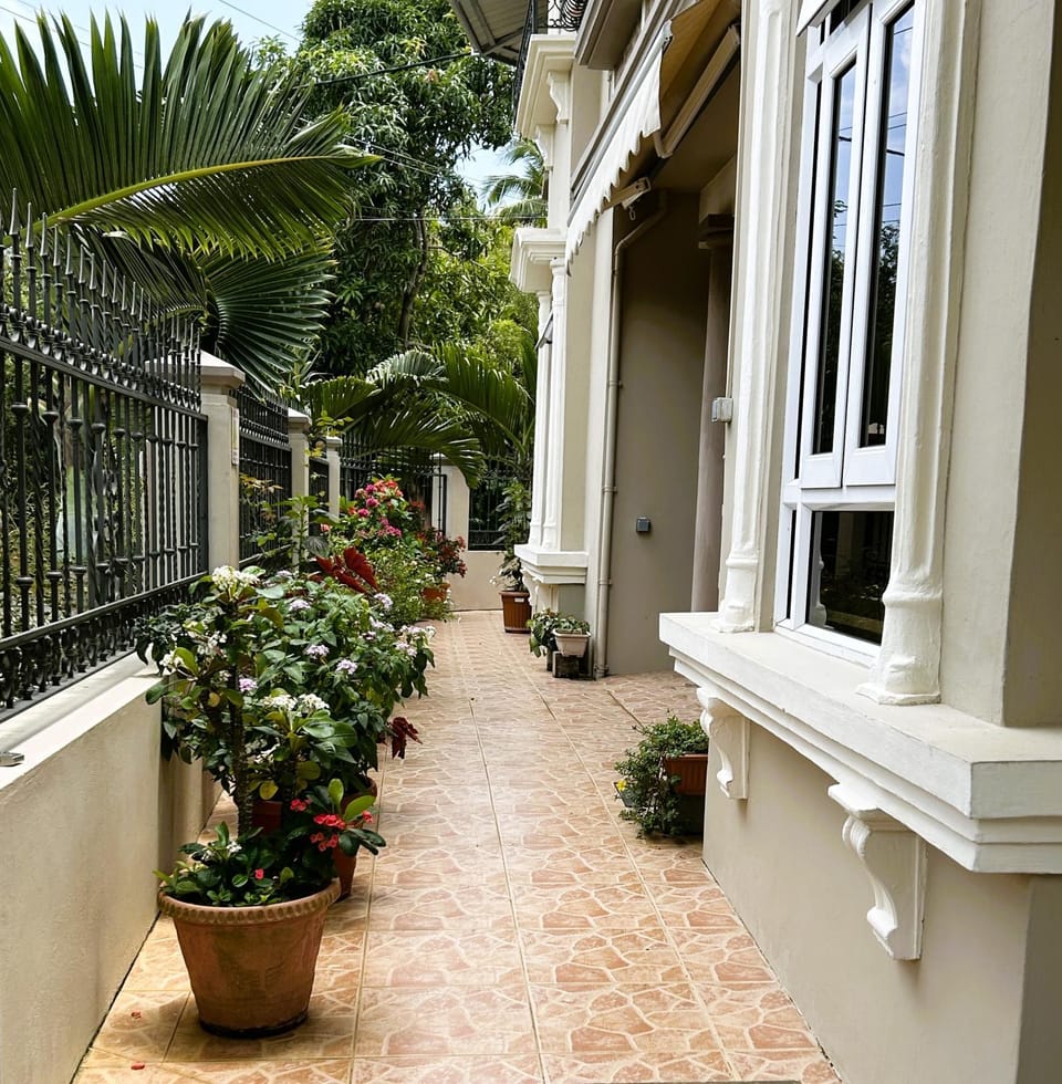Property building, Patio, Day