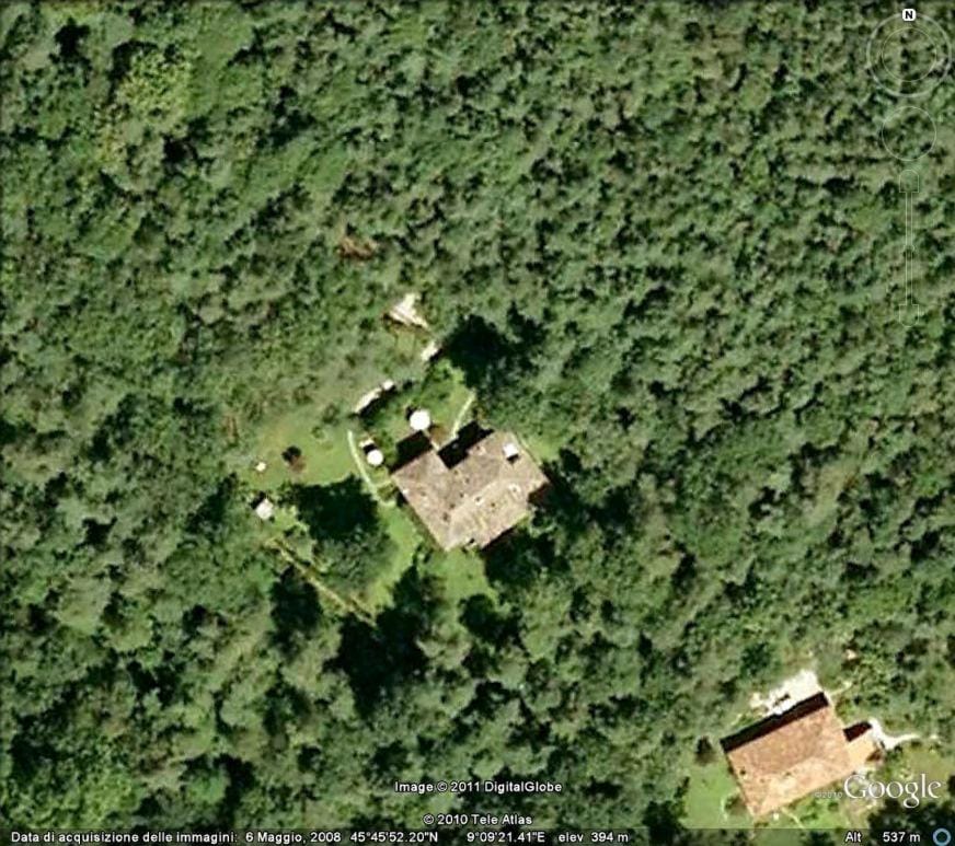 Property building, Bird's eye view, Summer