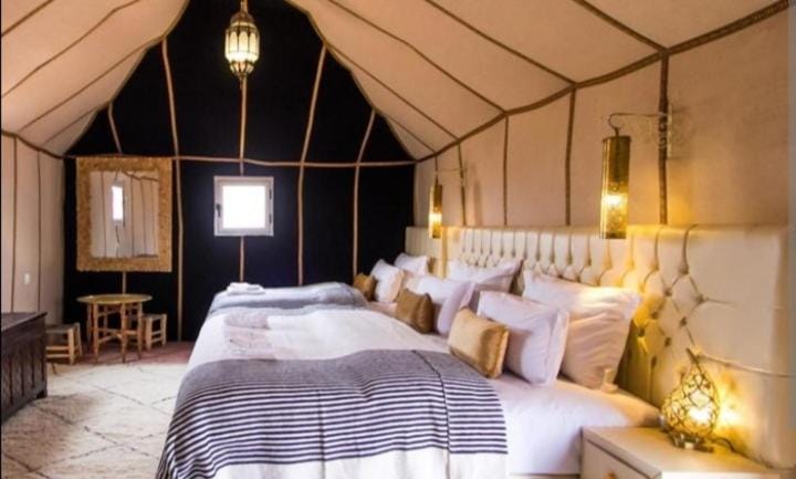 Merzouga bivouac star Luxury tent in Morocco