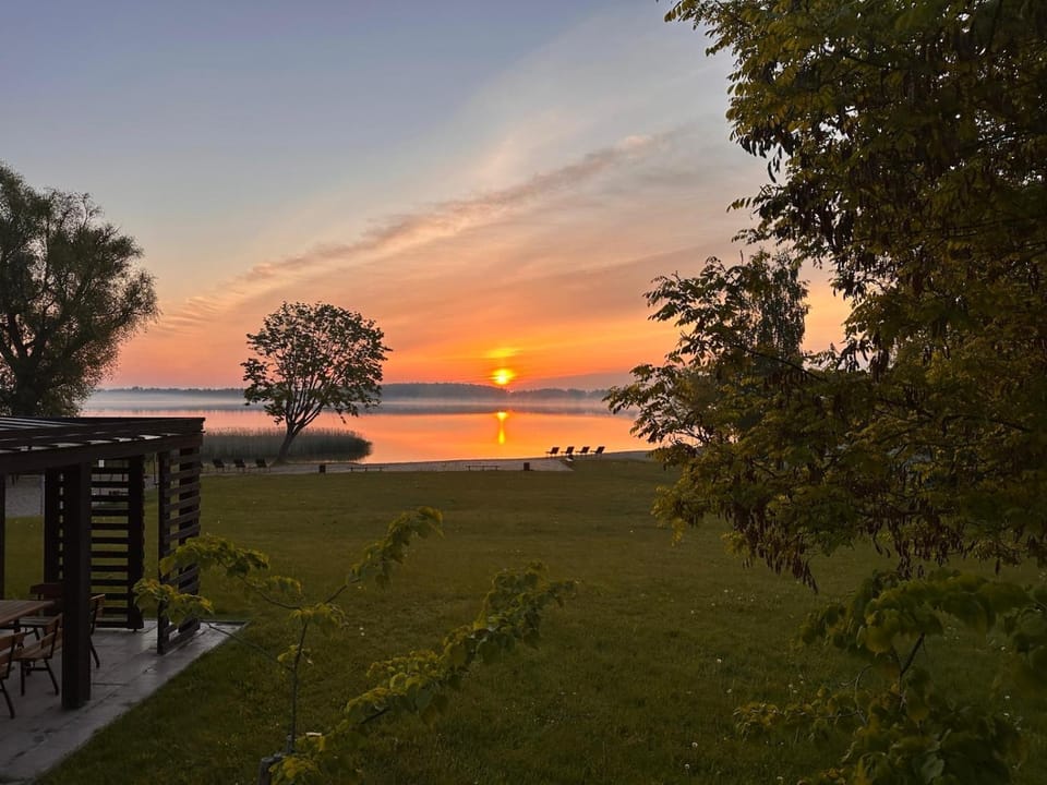 Beach, Lake view, sunbed