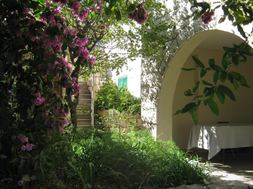 Property building, Patio