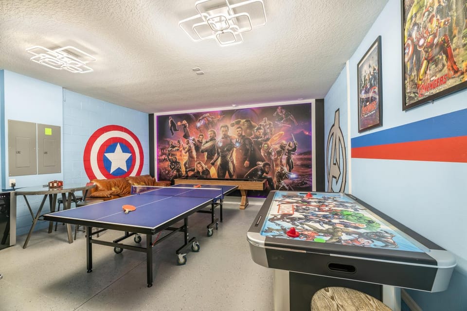 Game Room, Table tennis, air conditioner