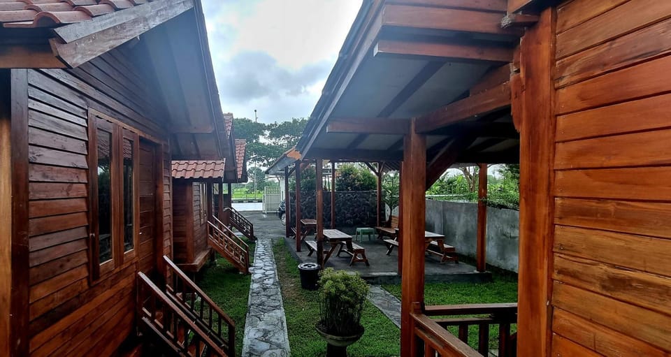 Property building, Garden view
