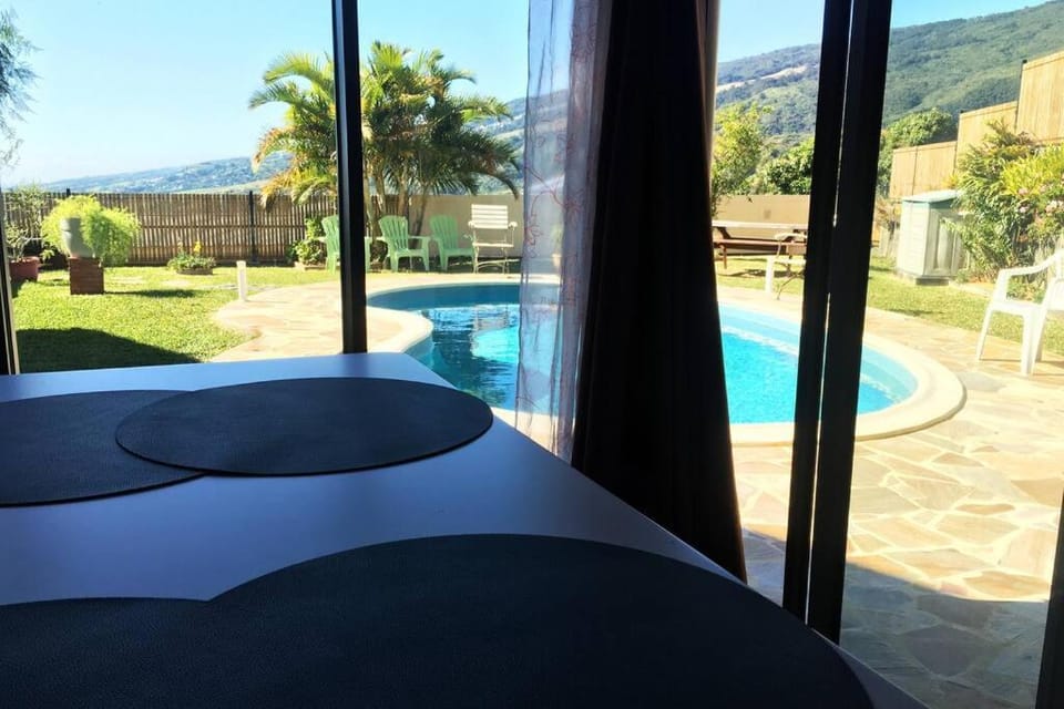 Day, Natural landscape, Mountain view, Pool view, Swimming pool