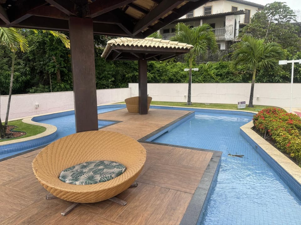 Flat Boulevard Side 2104 - Confortável e com Várias Opções de Lazer Apartment hotel in Salvador