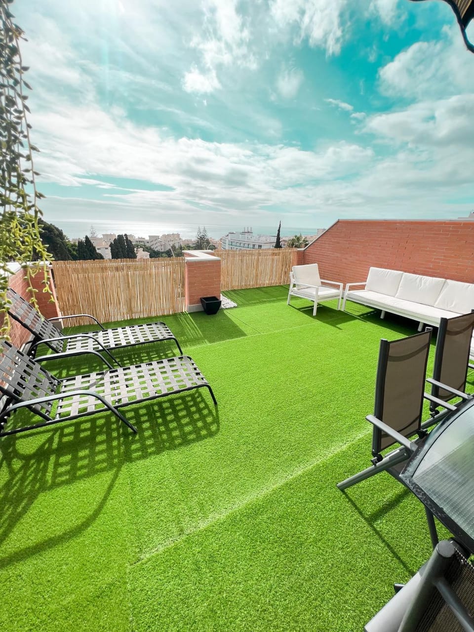 Spring, Garden, Garden view, sunbed