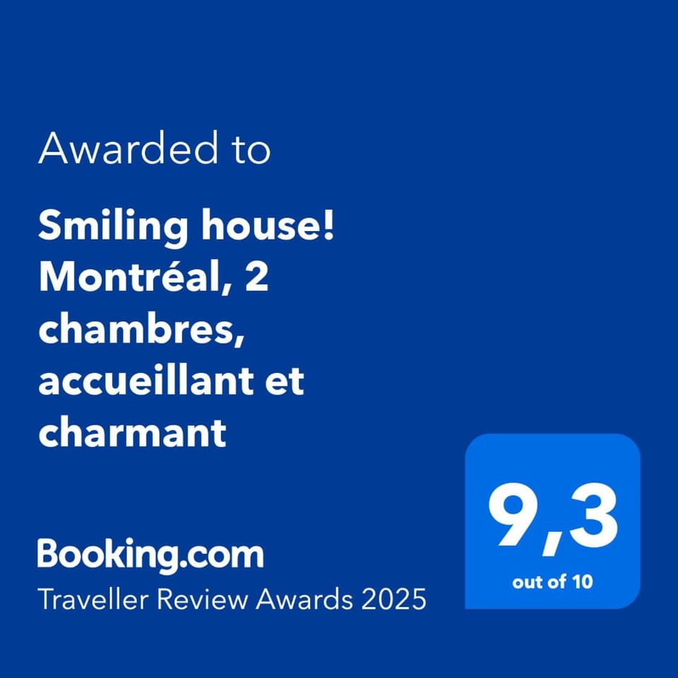 Smiling house! 2 chambres, accueillant et spacieux Bed and Breakfast in Laval