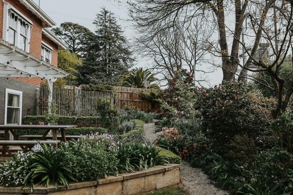 Vibrant Dual Retreat Vagabond s Rest Rose Gold Hideaway House in Launceston