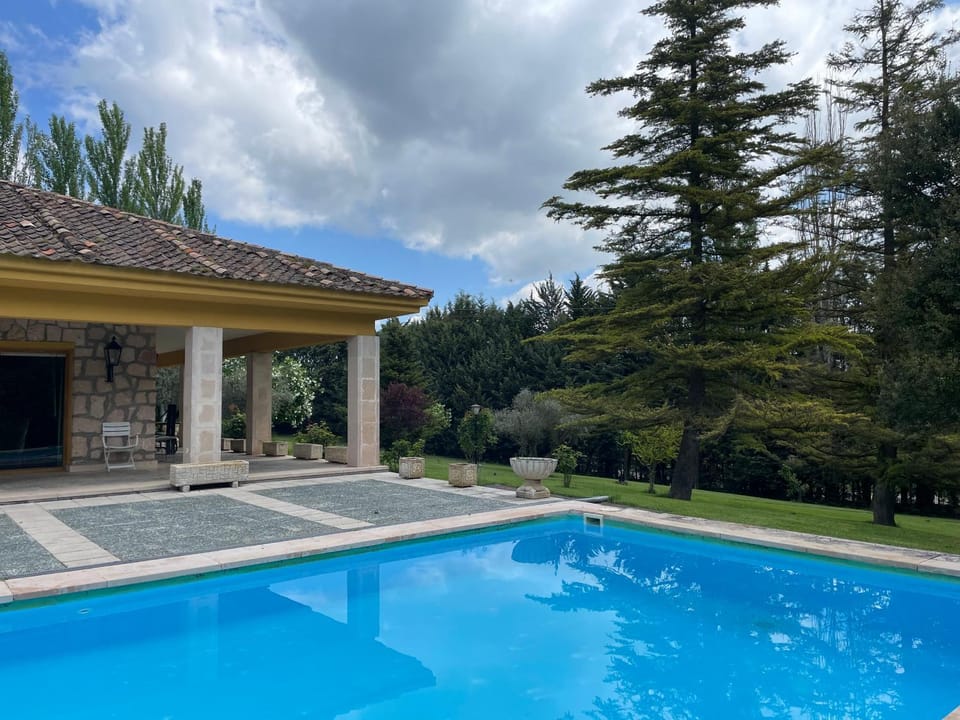 Spring, Garden, Garden view, Pool view, Swimming pool