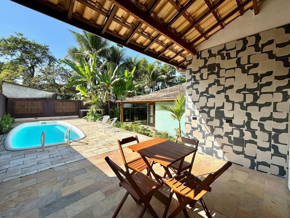 Linda Casa Ressaca 3 quartos c/ piscina House in Ubatuba