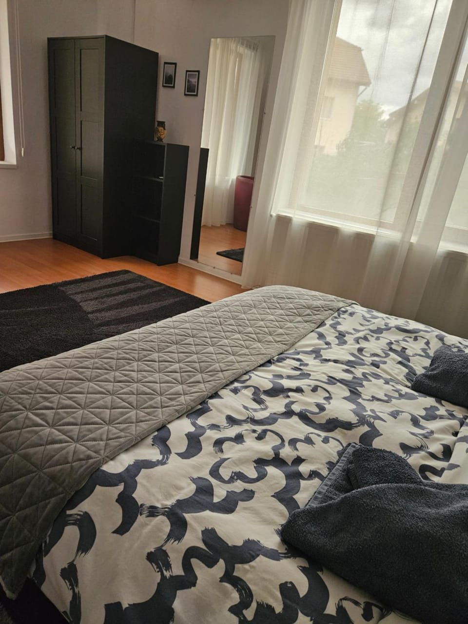 Bed, Bedroom, wardrobe