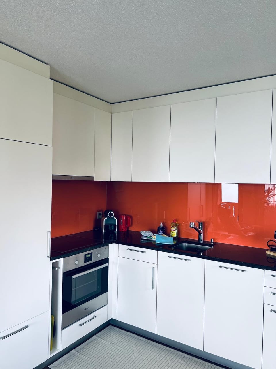 Kitchen or kitchenette, dishwasher, stove, kitchen