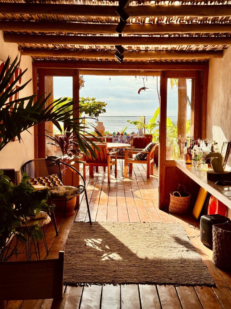 Dining area, Sea view