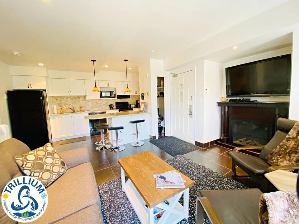 Kitchen or kitchenette, Living room