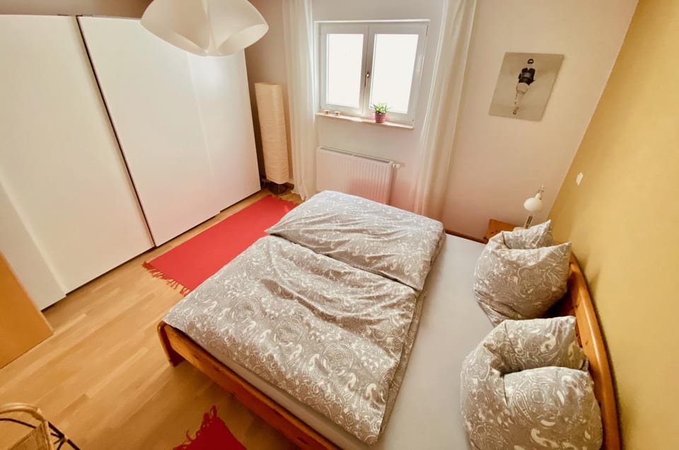Bed, Bedroom, wardrobe