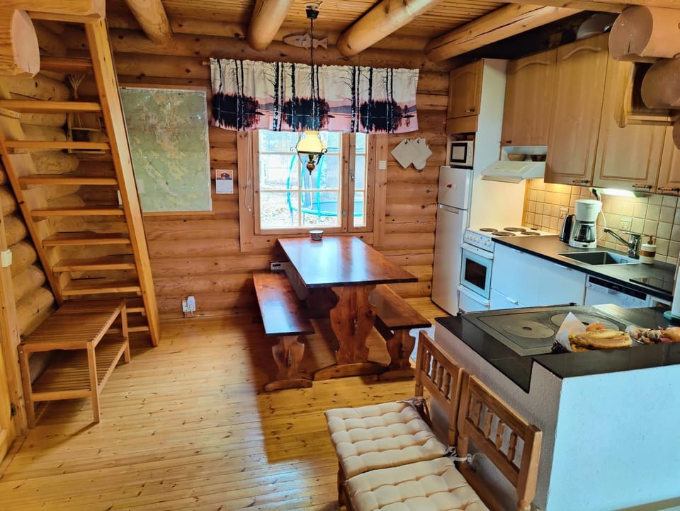 Kitchen or kitchenette, Dining area, oven, stove