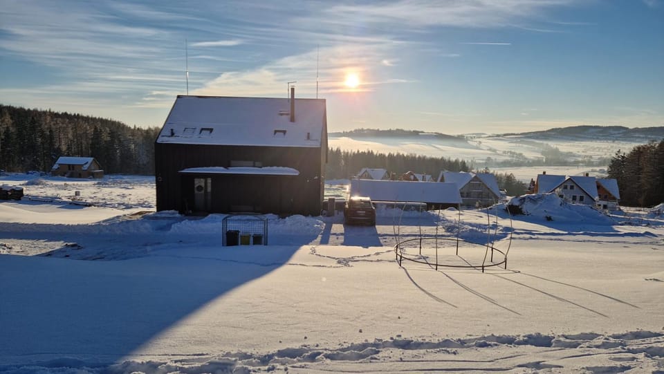 Day, Natural landscape, Winter, Mountain view