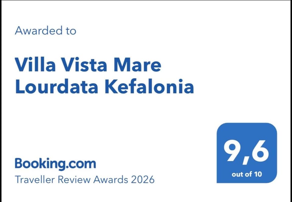 Villa Vista Mare Lourdata Kefalonia Villa in Cephalonia