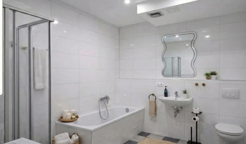 Shower, Toilet, Bathroom, Bath, towels