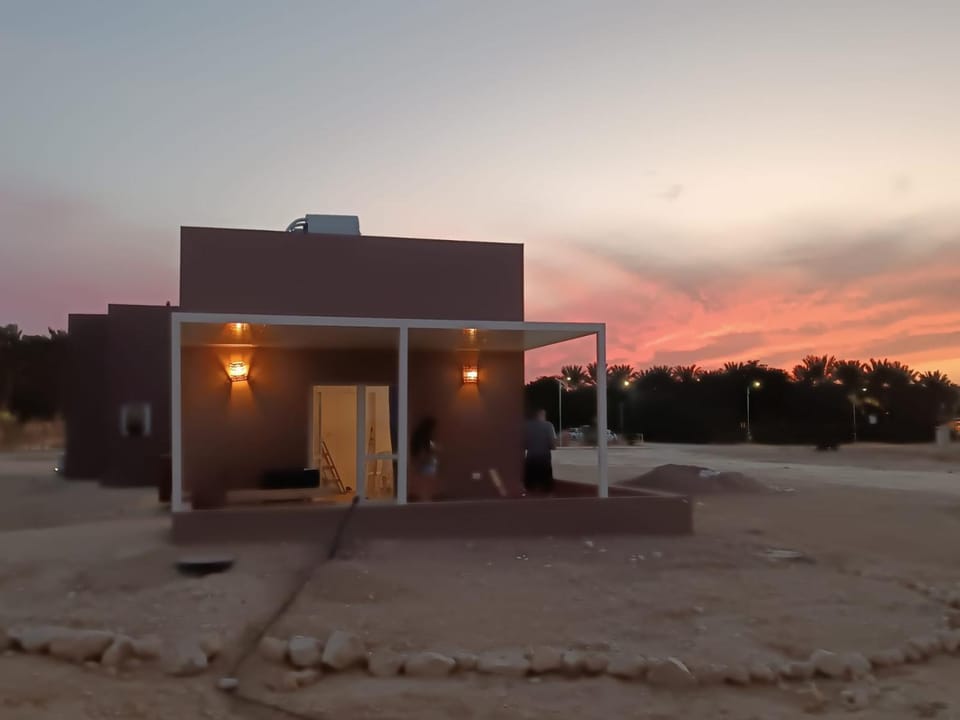 Property building, Sunset