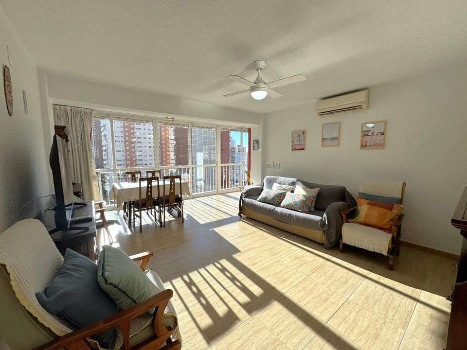 Living room, air conditioner