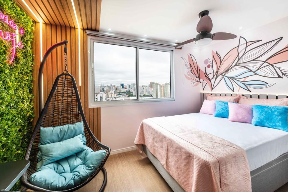 Studio Design Próx ao Metrô Brás com piscina Apartment in Sao Paulo City