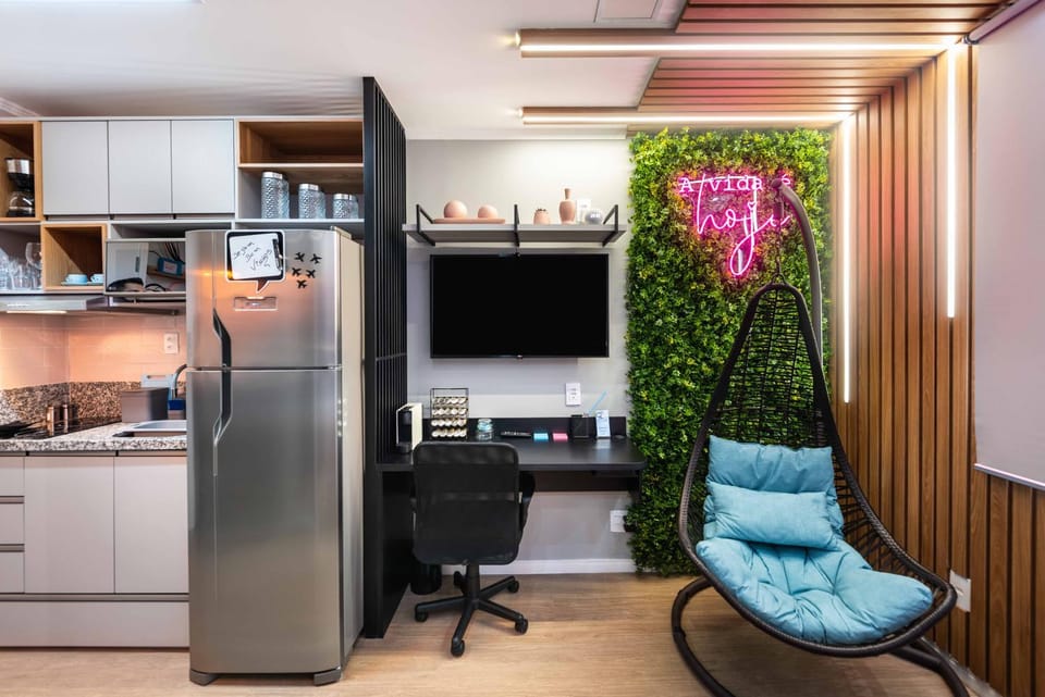 Studio Design Próx ao Metrô Brás com piscina Apartment in Sao Paulo City