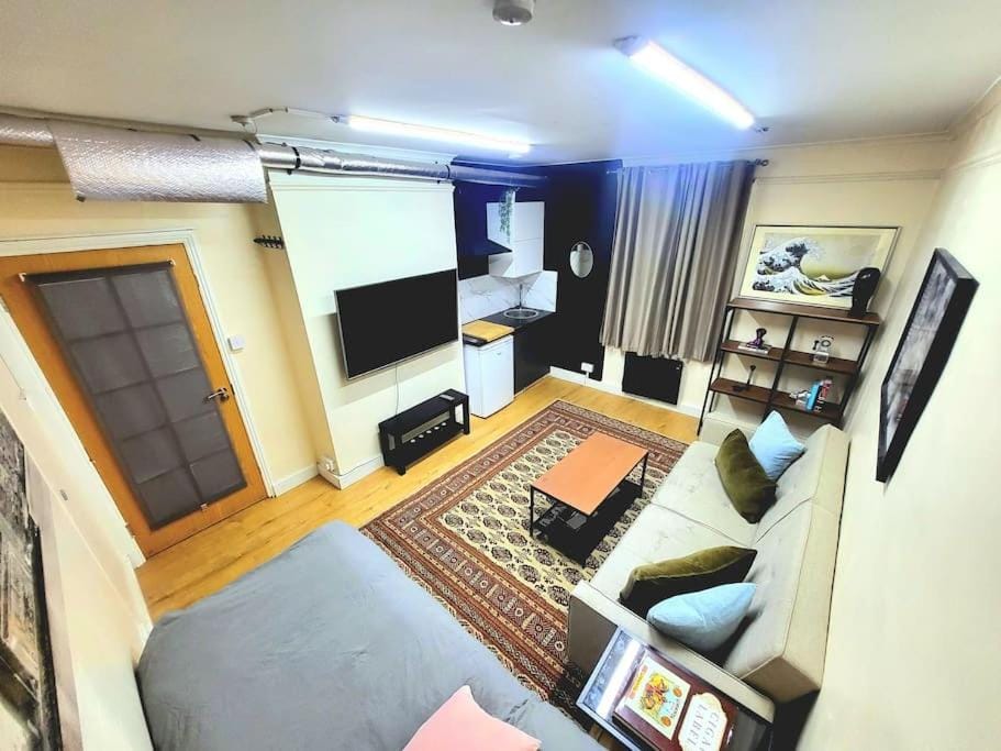 Bed, TV and multimedia, Kitchen or kitchenette, Living room, Photo of the whole room, Seating area, Dining area, Evening entertainment, Bedroom