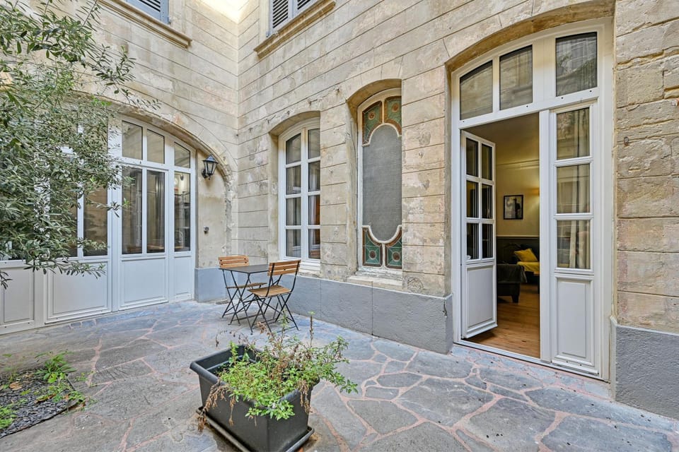Property building, Patio
