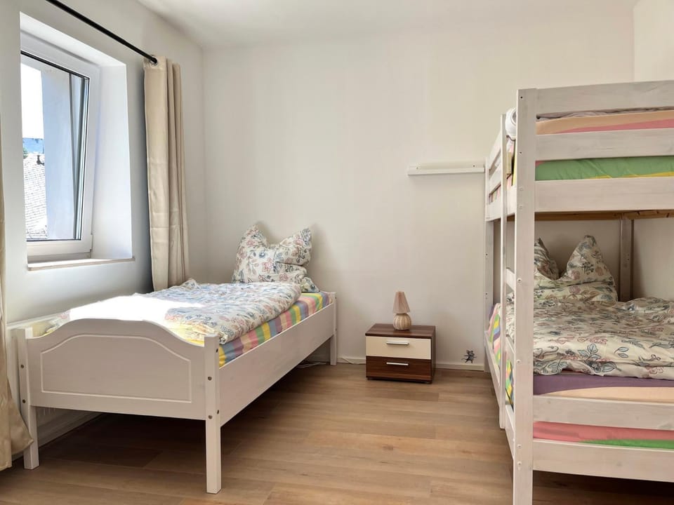Property building, Living room, Bedroom